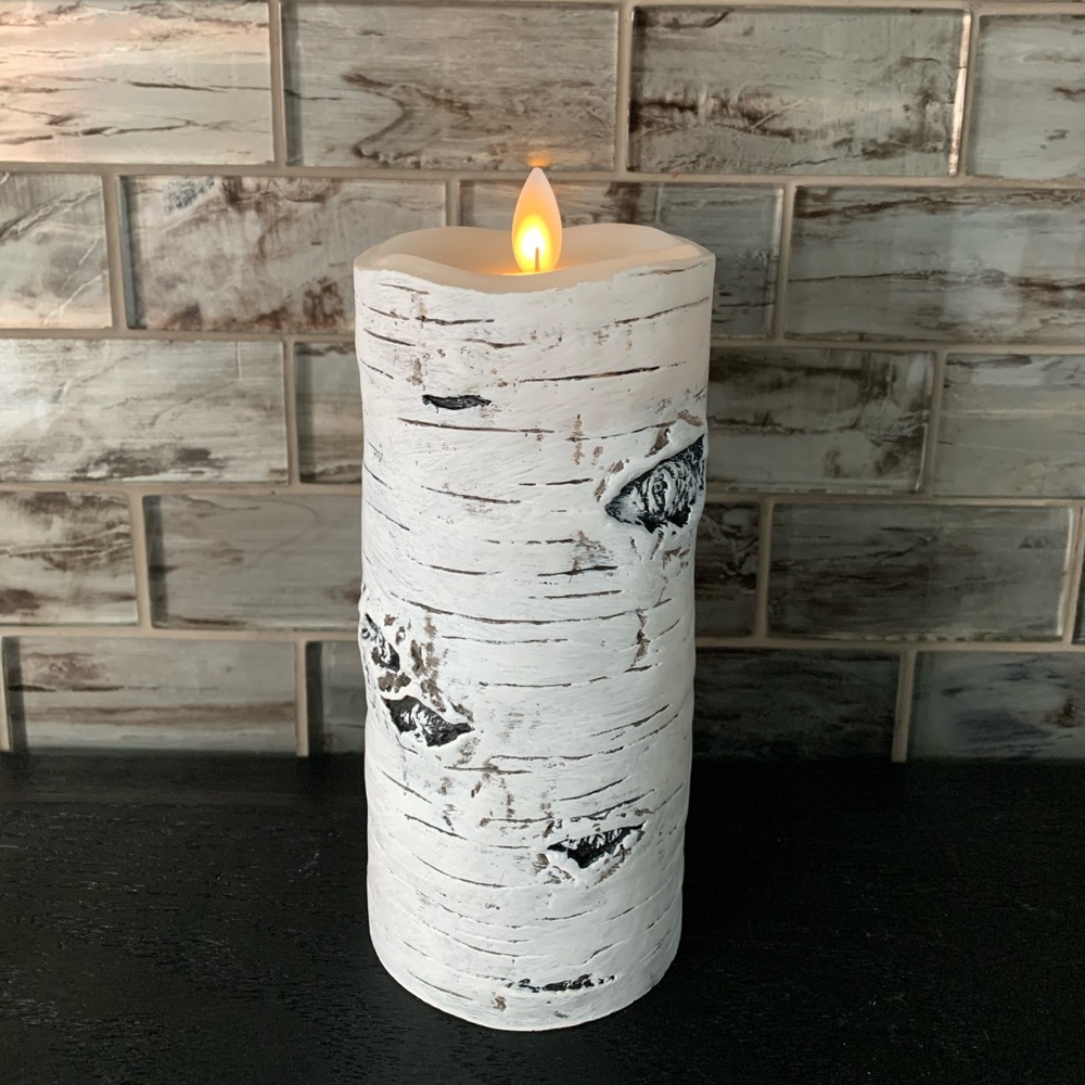 Birch Flameless Candle